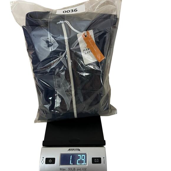 Marine Layer Men’s Zip Jacket Size M Retro Track Bomber Stranger Things 80s NWT - Picture 11 of 11